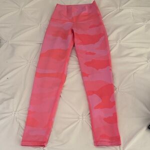 Aerie Pink Camouflage adult Leggings